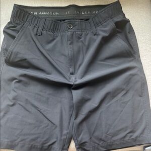 Under Armour Black Athletic Shorts Lightweight Performance Wear